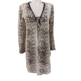 Női M-es kígyóbőr hatású strandruha - F&F