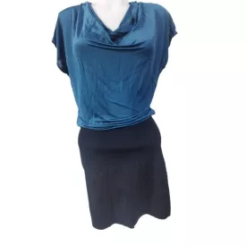 Női M-es kék-fekete elegáns ruha - Vero Moda