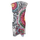 Női M-es színes mandalamintás ujjatlan miniruha - Izabel London