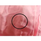 Női L-XL-es rózsaszín hímzett strandruha (két kis barna pötty a hátulján, alig látszik)