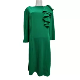 Női XXL-es zöld elegáns ruha - ÚJ