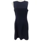 Női L-es fekete elegáns ujjatlan ruha - H&M