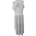 Női XL-es fehér ujjatlan szoknyás nadrág, playsuit, overall - ÚJ