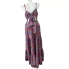 Női XXL-es pink mintás playsuit, nyári overall - Nini