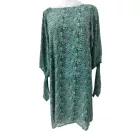 Női 3XL-es zöld paisley mintás ruha - Ertu