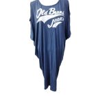 Női nagy méretű nyári lenge feliratos ruha 