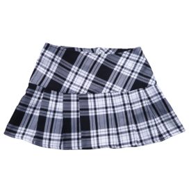 Női XS-es fekete-fehér kockás szoknya