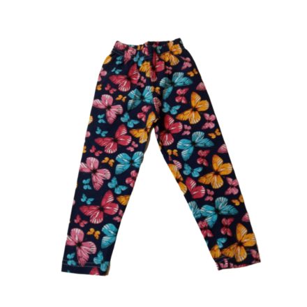86-os kék alapon pillangós leggings - ÚJ
