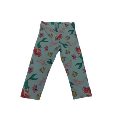 122-es világoskék térdig érő leggings - Ariel - Disney