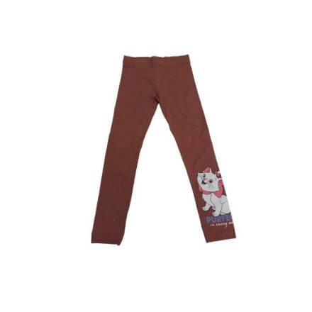 128-as barna cicás leggings - Marie cica - Disney