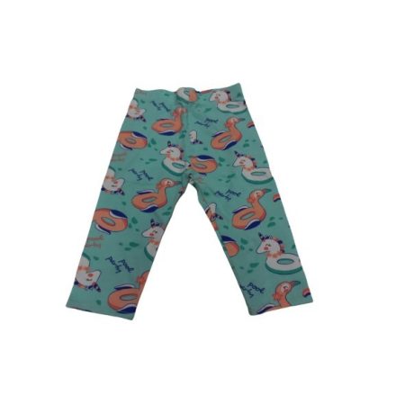 122-es kék flamingós leggings jellegű térdnadrág - Little Kids