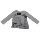 92-es fehér pamutfelső - Star Wars - H&M (kicsit foltos)