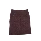 Női L-es bordó vastag szövet (gyapjú) szoknya - Marks & Spencer