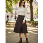 Női M-es fekete elegáns szoknya - Armani Collezioni