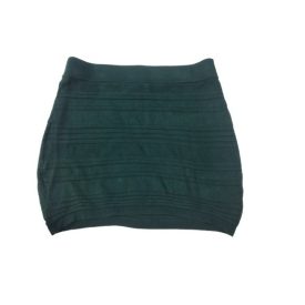 Női M-es zöld kötött sztreccs szoknya - Amisu