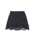 Női XL-es fekete csipkés elegáns szoknya - Terranova