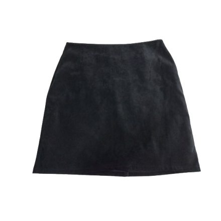 Női 3XL-es fekete bársonyos szoknya - Marks & Spencer