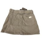 Női L-es drapp hímzett kord szoknya - Animal