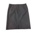 Női XXL-es szürke csíkos elegáns szoknya 