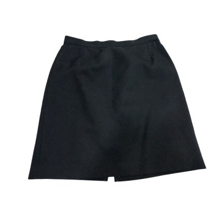 Női M-es fekete elegáns térdig érő szoknya