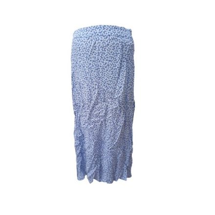 Női M-es kék virágos hosszú szoknya - H&M