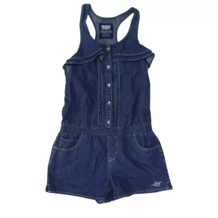 140-es kék farmer playsuit - Levis