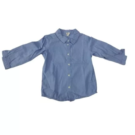 92-es kék elegáns hosszú ujjú ing - H&M