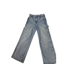 146-os világoskék széles lábszárú farmernadrág - H&M