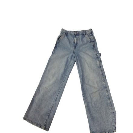146-os világoskék széles lábszárú farmernadrág - H&M