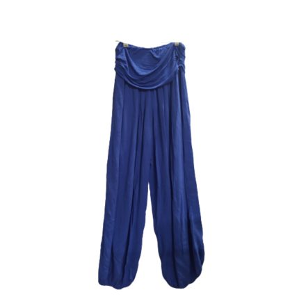 Női kék laza jóganadrág, nyári nadrág - ÚJ