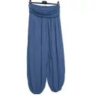 Női denimkék laza jóganadrág, nyári nadrág - Italy Moda - ÚJ