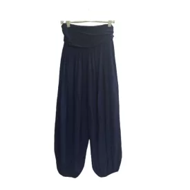   Női sötétkék laza jóganadrág, nyári nadrág, háremnadrág - Italy Moda - ÚJ