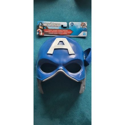 Amerika kapitány műanyag álarc, maszk - Captain America - Hasbro - ÚJ