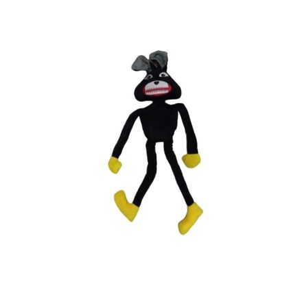 66 cm-es fekete nyúl plüss figura - Huggy Wuggy - Poppy Playtime - ÚJ