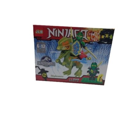Dinós lego-kompatibilis építő játék Lloyd- Ninjago - ÚJ