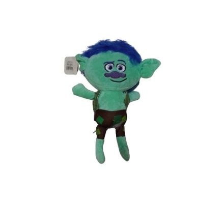 Zöld plüss figura - Trollok - Trolls - ÚJ