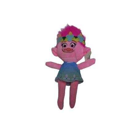 Rózsaszín lány plüss figura - Trollok - Trolls - ÚJ