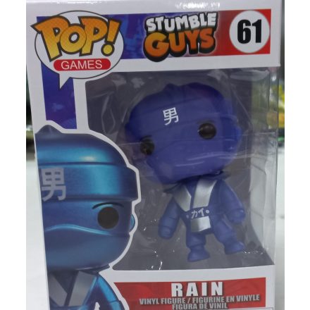 Rain kék műanyag figura - Mr. Stumble - Stumble Guys - ÚJ