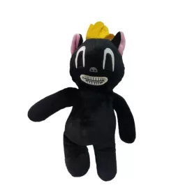   Fekete macska, cica Cartoon Cat plüss figura - FNAF - Rainbow Friends - Roblox - ÚJ