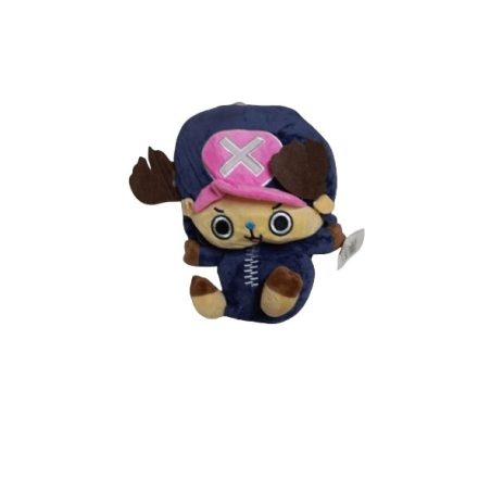 Sötétkék plüss anime figura - Chopper - One Piece - ÚJ