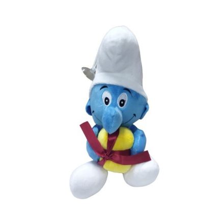 Törpapa plüss figura - Hupikék Törpikék - The Smurfs - ÚJ