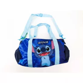   Gyerek sportzsák, hordtáska, sporttáska, kék - Lilo & Stich - ÚJ