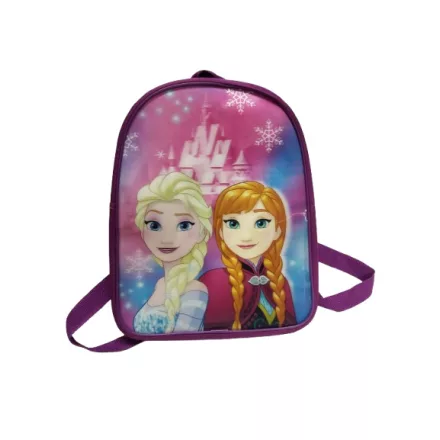 Mályvaszínű hologramos, 3D hátizsák - Frozen - Jégvarázs