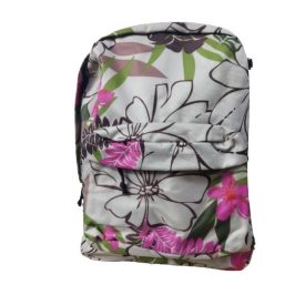   Drapp virágos hátizsák, iskolatáskának is jó - J. Watson - ÚJ