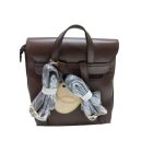 Barna műbőr női hátizsák - ÚJ