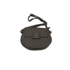 Barnásszürke női táska, ridikül, crossbody (műbőr) - ÚJ