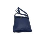 Kék-zöld-drapp műbőr női táska, ridikül - ÚJ