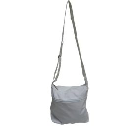 Fehér textil női táska, ridikül - ÚJ