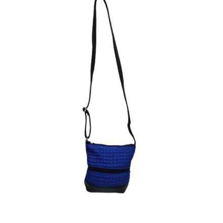 Kék steppelt női táska, válltáska, crossbody - ÚJ