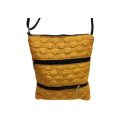 Sárga steppelt női táska, válltáska, crossbody - ÚJ